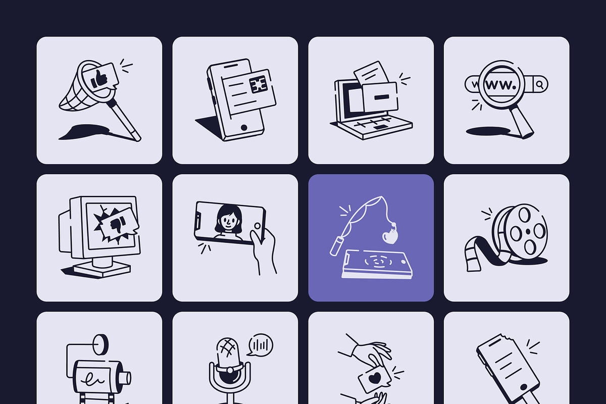 Media Drawing Art, an Outline Icon by Vectors Market (Photo 8 of 8)
