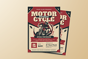 Motorcycle Gathering Flyer, a Flyer Template by MMPixelCraft (Thumbnail 1 of 5)
