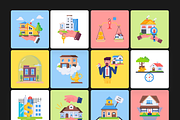 Animated Real Estate Icons, a Duotone Icon by Prosymbols (Thumbnail 6 of 12)