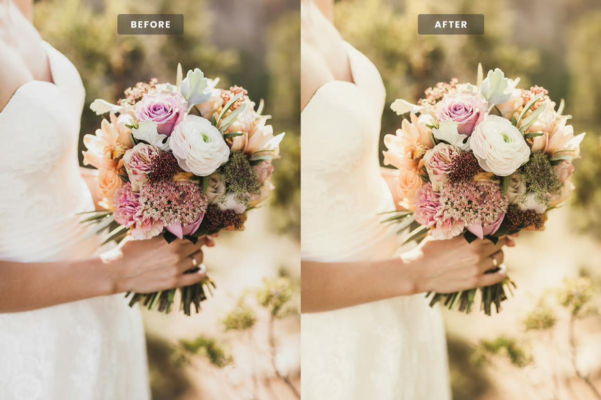 Boho Wedding Lightroom Presets, a Preset Add-On by Brand Earth (Photo 2 of 4)
