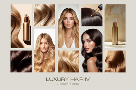 100 Hair Stock Photos IV