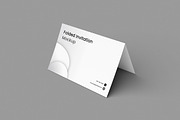 Folded Invitation Mockup, a Product Mockup by swsi-studio (Thumbnail 4 of 5)