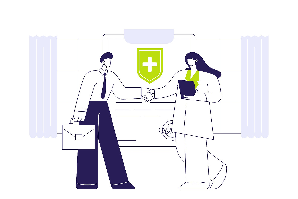 Health insurance for business owners, a Finance Illustration by Visual Generation (Photo 3 of 3)