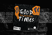 Warped Smiley Face Vector Pack, an Object Graphic by TYPEHEIST (Thumbnail 3 of 7)