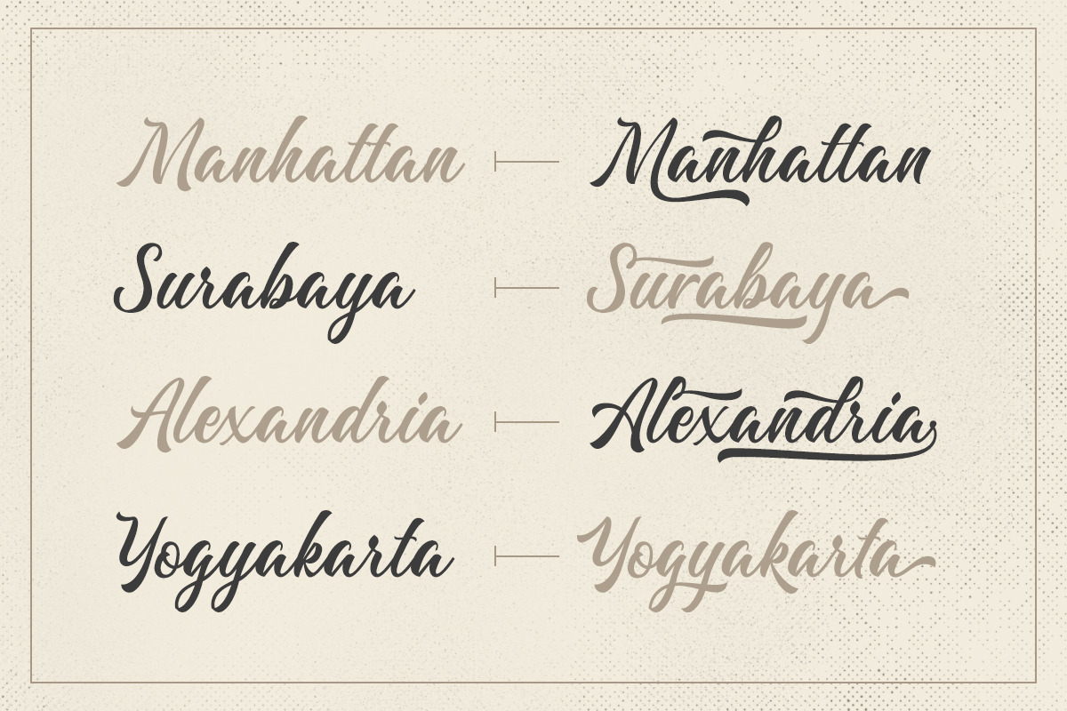 Majestika - Clean Brush Script preview 4