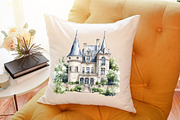 Chateau Clipart - Vintage Doodles, an Illustration by Sublimation Artist (Thumbnail 6 of 6)