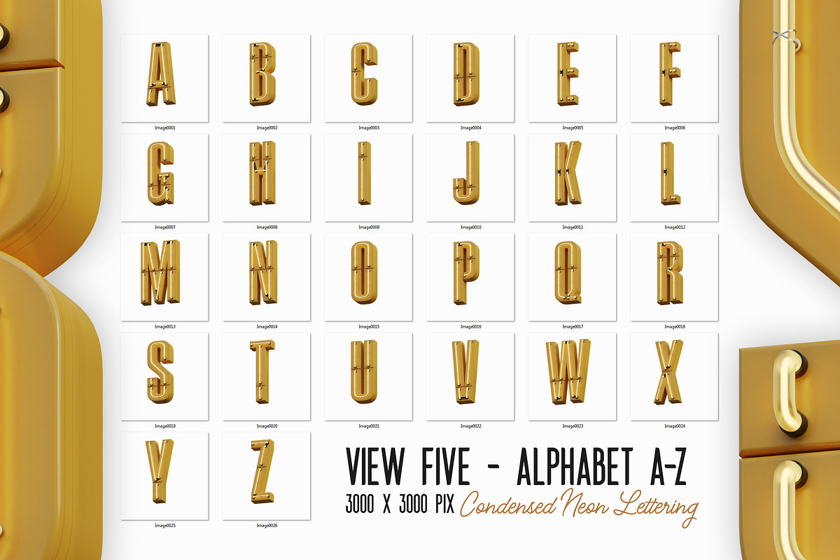 Condensed Neon 3D Lettering, a Graphic by TVartworks (Photo 20 of 21)