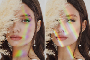 42 Prism Reflection Photo Overlays