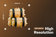 Farmer Field Tools 3D Icon Pack, an Object 3D Model by Haps Space (Thumbnail 2 of 4)