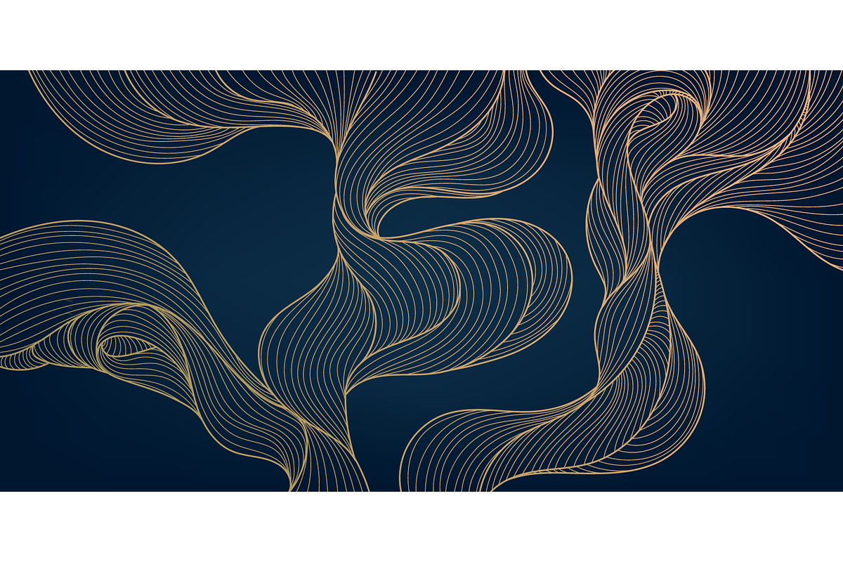 Waves Illustrations, a Background Graphic by Marylia (Photo 2 of 20)