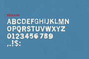 Back Page Ad Distressed Display Font, a Sans Serif Font by Sombrero Craft (Thumbnail 4 of 5)