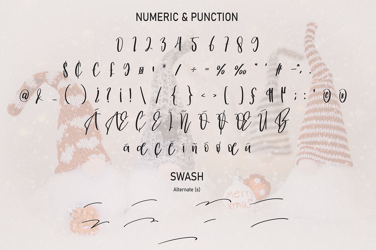 Gnome | Script font, a Script Font by Scratchones (Photo 6 of 8)