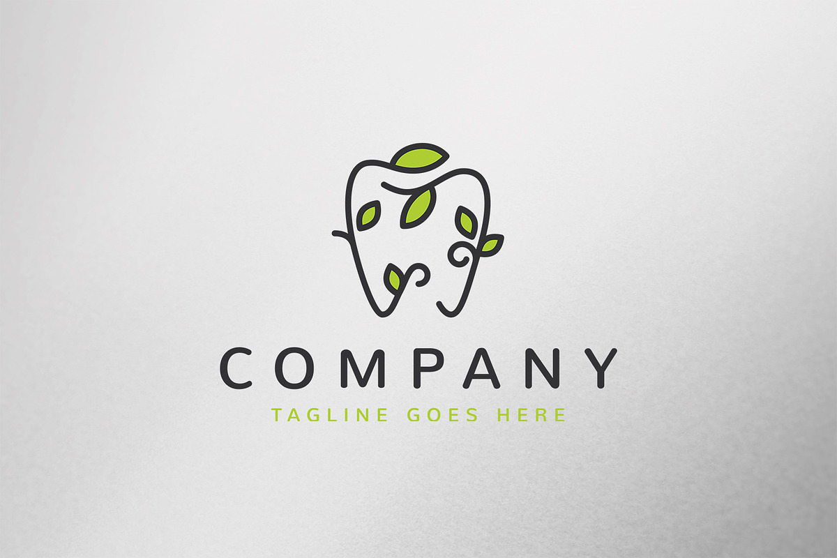 Eco Dentist Logo, a Branding & Logo Template by C_Monica (Photo 1 of 3)