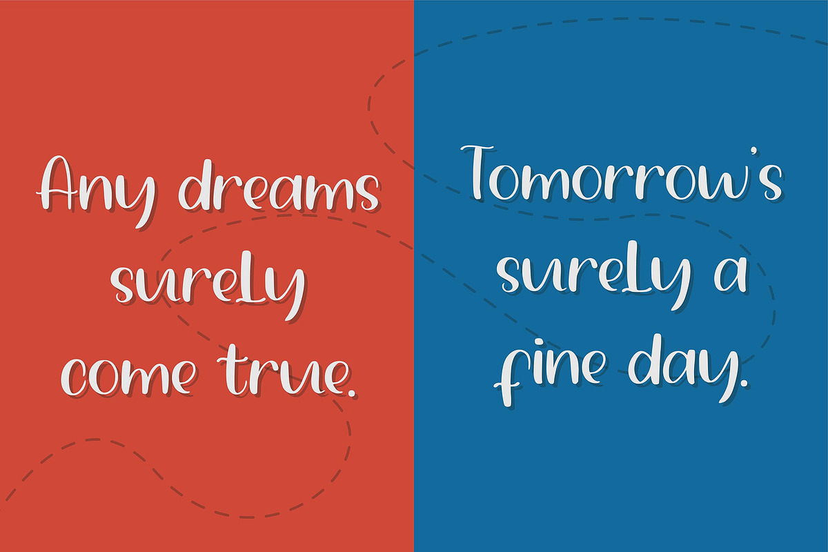 Absolute Kiddos - Display Font, a Script Font by Krakenbox Studio (Photo 8 of 11)