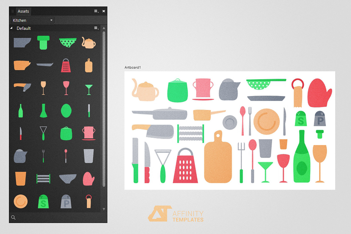 Affinity Designer Assets Bundle, a Healthcare Illustration by Affinity Templates (Photo 8 of 11)