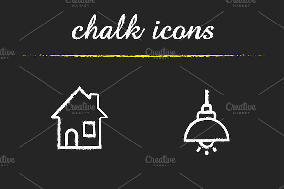 Home Interior Icons. Vector