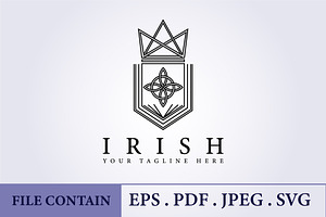 Traditional Irish Kingdom Symbol