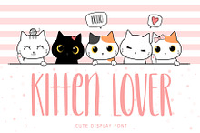 Kitten Lover Cute Display Font