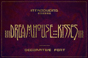 Jvne77-Dreamhouse Kissies, a Sans Serif Font by Jvne77 (Thumbnail 1 of 7)