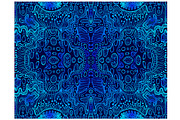 Deep blue ornament, a Decorative Illustration by Space_Oleandr (Thumbnail 2 of 2)