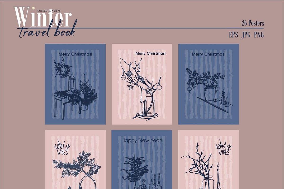 Winter Travel Book, an Object Graphic by Collection by VY (Photo 2 of 13)