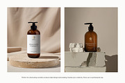 Amber Dispenser Bottle Mockup Bundle, a Packaging Mockup by Wildfield Studio (Thumbnail 2 of 17)