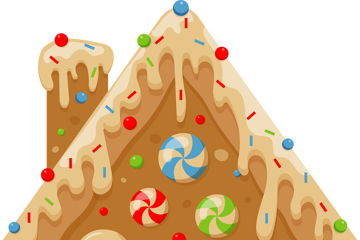 Gingerbread House, a Food Illustration by JYa_Design (Photo 1 of 3)
