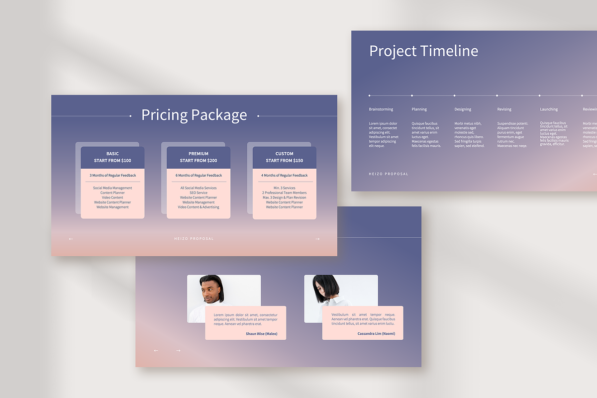 Business proposal presentation, a Presentation Template by peterdraw (Photo 6 of 8)