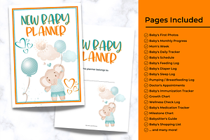 New Baby Planner - Printable