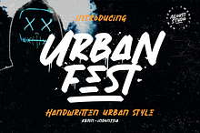 Urban Fest A Handwritten Urban Style