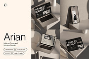Arian - Minimal Mockup Bundle, a Device Mockup by Creavora (Thumbnail 1 of 8)