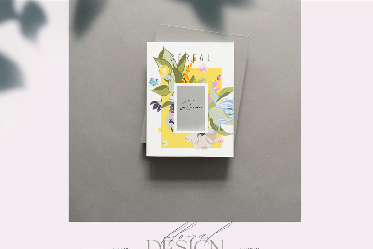 Pastel digital abstact flower bundle, a Decorative Illustration by 60secondsArt (Photo 4 of 14)