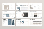 Minimal Business Plan Template Canva, a Presentation Template by ArtisanaAura (Thumbnail 8 of 20)