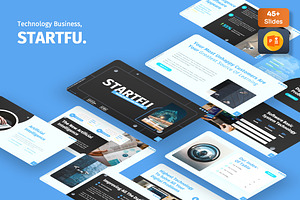 Startfu - Technology Powerpoint, a Presentation Template by Dhabee