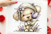 Whimsical Easter Animal Clipart, an Illustration by designcity5 (Thumbnail 4 of 5)