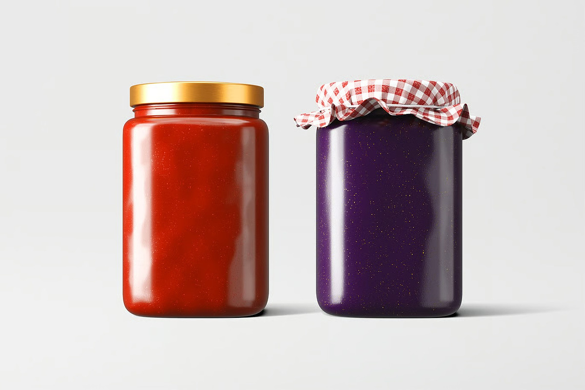 Jam Jar Mockup, a Product Mockup by zpackcreative (Photo 5 of 5)