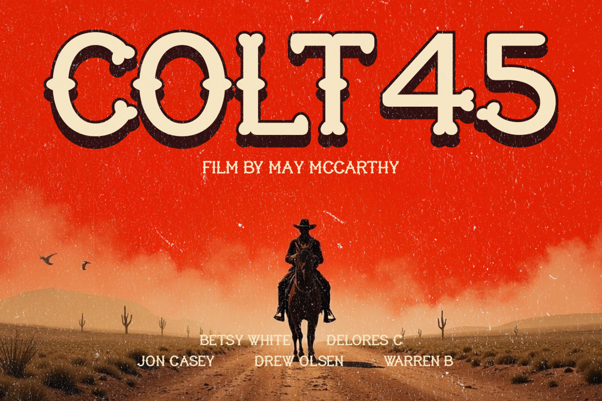 Bronco Ridge Wild West Typeface Font, a Sans Serif Font by Vadovastd (Photo 5 of 7)