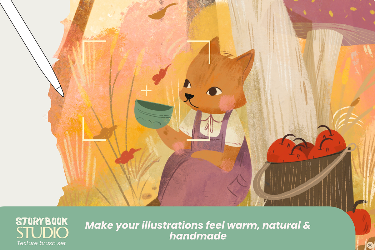 Storybook studio for Procreate, a Brush Add-On by Eliza Moreno Illustration (Photo 2 of 6)