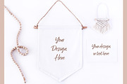 Canvas Banner Mockups Bundle, a Household Mockup by SunnyTangerine Stock (Thumbnail 4 of 8)
