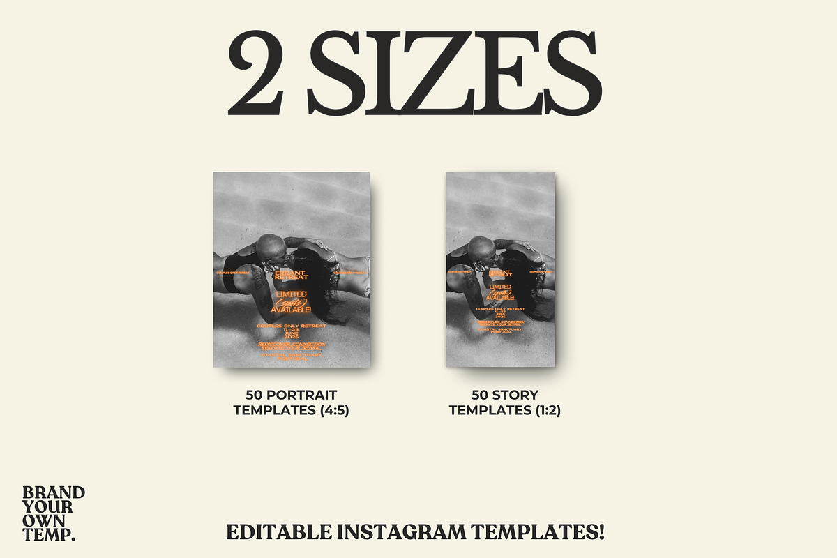 BEACHY TRAVEL INSTAGRAM TEMPLATES, a Templates & Theme by BYOTstudios (Photo 4 of 11)