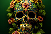 Day of the Dead. 53 images, a Seasonal Illustration by Handmadefont (Thumbnail 5 of 12)