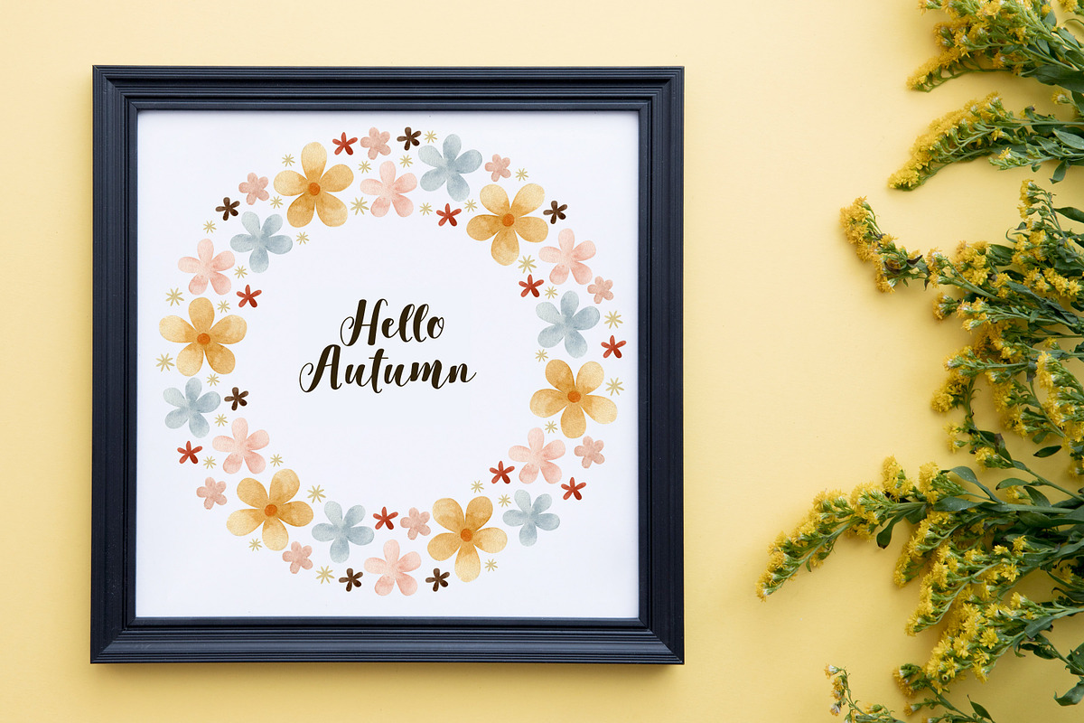 Watercolor autumn collection., a Decorative Illustration by Kira Konoshenko (Photo 17 of 26)