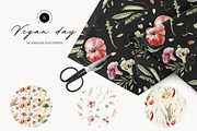VEGAN DAY Watercolor set, a Food Illustration by Lemaris (Thumbnail 9 of 10)