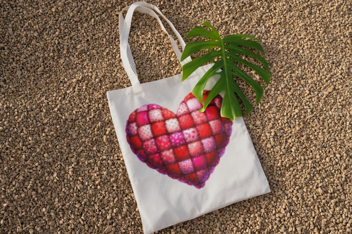 Patchwork Heart PNG Clipart Cute, an Object Illustration by KennedyStudio (Photo 4 of 5)