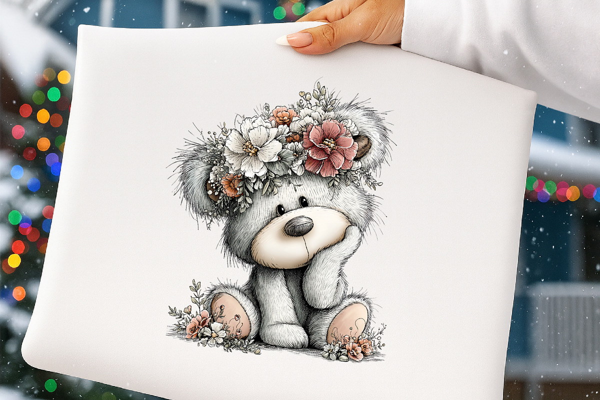 Teddy Bear Clipart Bundle, an Illustration by Digital Artistic99 (Photo 10 of 11)