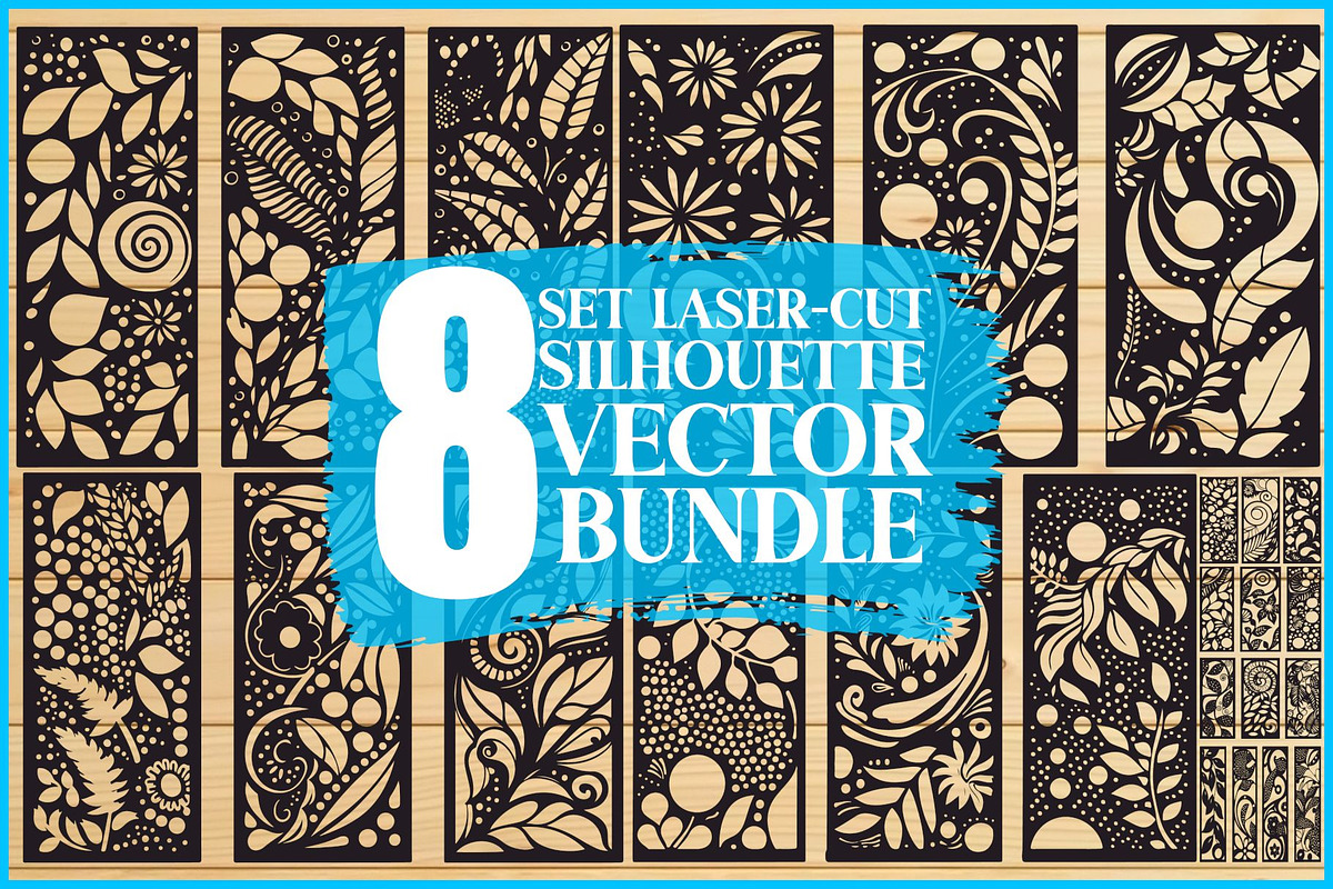 Modern Wall Art Silhouette Vector, an Illustration by jahid234 (Photo 1 of 9)