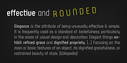 Rotundus Rounded, a Sans Serif Font by dayflash (Thumbnail 3 of 5)