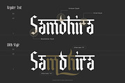 Bhavindra - Hindi Blackletter Font, a Blackletter Font by Flawless And Co (Thumbnail 5 of 10)
