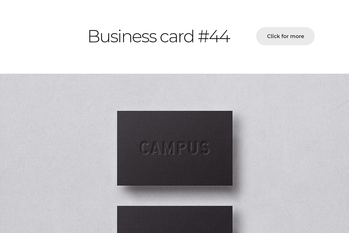 Business Card Mockup Template Bundle, a Business Card Template by PrintPixel (Photo 61 of 104)