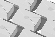 Envelope Gift Box Mockup, a Packaging Mockup by Unerispace (Thumbnail 3 of 5)